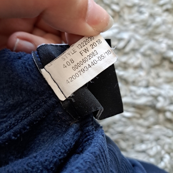 Under Armor | Navy blue white logo women's sweat pant / jogger - Picture 13 of 14